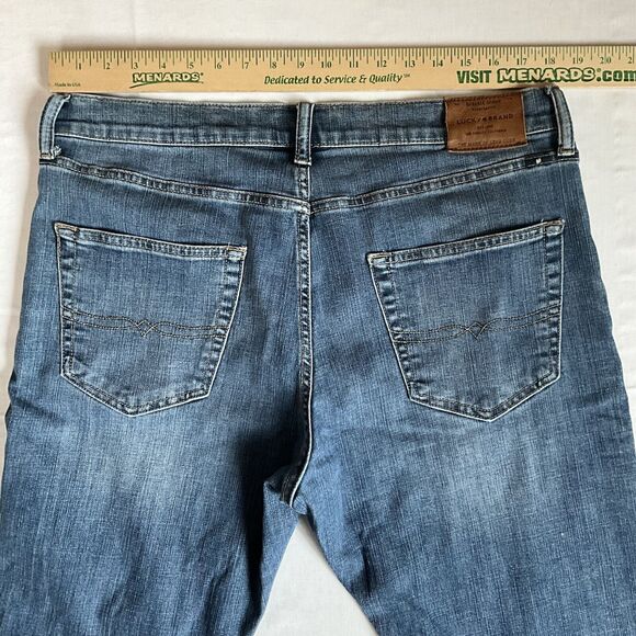 Lucky Brand Men's 410 Athletic Slim Fit Blue Jeans 36x30 Denim 28.5 Inseam - Picture 5 of 5